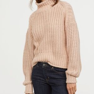 HM Ribbed Turtleneck Sweater